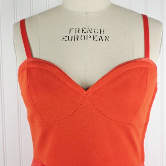 BCBG Maxasria Womens Bustier-Style Dress Size M - Picture 3 of 11